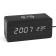 Clock - an alarm clock "number" desktop "desktop with a thermometer and wireless Qi charging