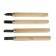 A set of wood cuts, wooden handle, 4 pcs.
