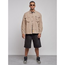 Jeaning jacket men's, size 56, beige color
