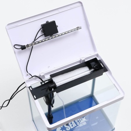 The Seastar HX-390F Aquarium includes: LED lamp 3 color, 7 modes, filter, 30 l, white-4