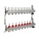 Aqualink Collector Group, 1 "X3/4", 8 outputs, with consumables, stainless steel