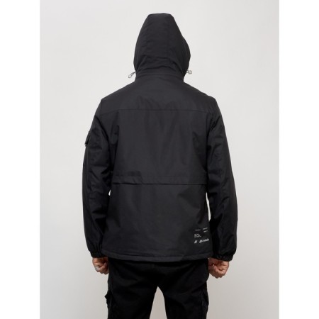 Sports male jacket, size 56, black color-12