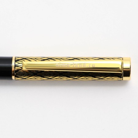 Pen in the gift case “Best Teacher”, metal, blue paste, writing node 1.0 mm-6
