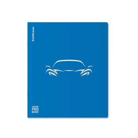 Notebook of 48 sheets in the Erichkrause CoverProbook Mirage, with a plastic cover, blue,-2