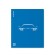 Notebook of 48 sheets in the Erichkrause CoverProbook Mirage, with a plastic cover, blue,