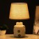 Aurika table lamp E14 40W gray 20x20x33 cm Risalux