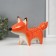 Piggy bank Ceramics "Red Fox" 26.5x7.7x14.9 cm