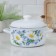 Cylindrical pan “Ural Suvenir”, 3 l, induction, white color, mix neckline