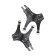 Suspension Pecado BDSM, "rude" with eyelets, genuine leather, black
