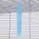Bird food holder, 4/2.3 x 20.3 cm, blue