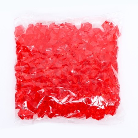 Artificial ice, 260 pcs, 25 x 18 mm, red-4