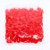 Artificial ice, 260 pcs, 25 x 18 mm, red
