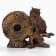 Tables table, fireplace "owl", 15 x 4 x 12 cm, d dial - 6.3 cm