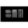 External BYZ W89, 10000 mAh, 1 Type-C, 1 USB, 22.5 W, 3 A, display, PD, black