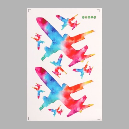 Sticking plastic interior color "Bright aircraft" 40x60 cm