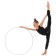 Hoop for rhythmic gymnastics Grace Dance, professional, d = 90 cm, white color