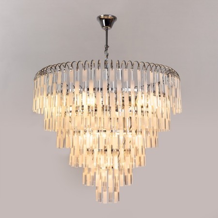 Eliza 51 cm chandelier, D 63 cm, 10x60W E27-1
