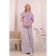 Female jumper, size 42, gray-lilac color
