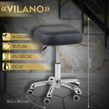 Chair for the master Vilano, black color