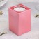 Square Square from gypsum, 5x8cm, pink