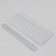 Smooth file for a file, 15 cm, abrasiveness 180, 10 pcs, color gray