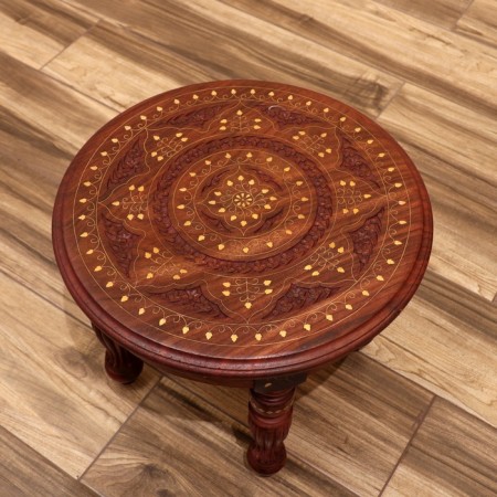 Carved "Circle" tree 45x45x39 cm-1