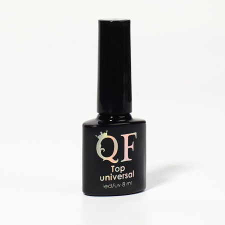 UNIVERSAL nail top, with a sticky layer, 8 ml, led/uv, the color is transparent-4