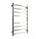 Electric towel "Dvin" L Plaza Neo, 800x500 mm, dimmer, gold chromium