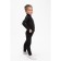 A set for the boy thermo (turtleneck, pants), black color, height 116 cm (32)