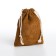 Cosmetic bag - a bag of ties, brown color