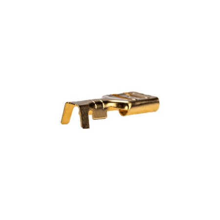 Terminal of a flat nest 7.7 mm 0.75-1.5 mm² (RP-M 1.5- (6.3)), in pack. 10 pcs. Rexant-2