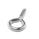 Shurup-ring Stroybat, white zinc, 5x40 mm, 2 pcs