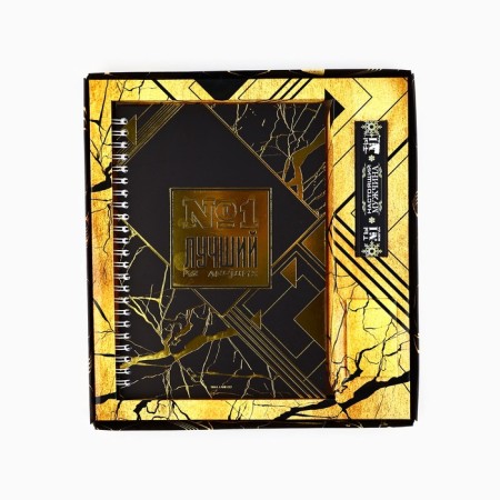 Set Diary and charger, moddrv -01, "You are an infusive man", 22.7 x 24.5 cm-2