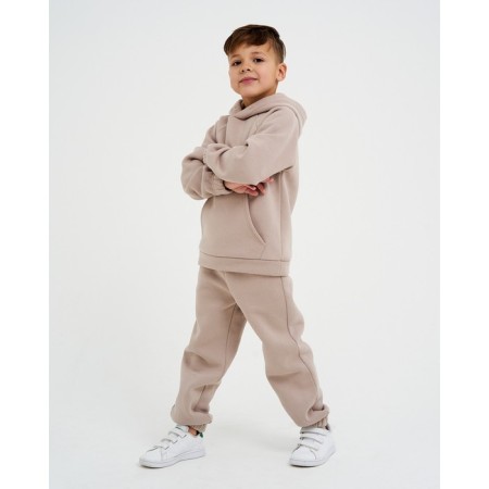 Children's costume with the basis (sweatshirt, pants) KAFTAN "Basic Line" R.38 (146-152), beige-7