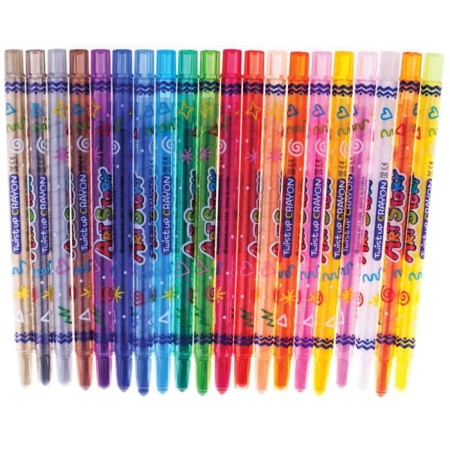 Loads wax 20 colors Crown Art Story, twisting rod, PVC, euro suspension-1