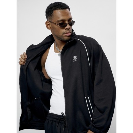 Sports suit men's, size 50, black color-13