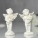 Polystone souvenir "Angel with a bouquet of roses" mix 7.2x4.5x2.8 cm
