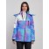 Ski jacket female, size 42, purple color