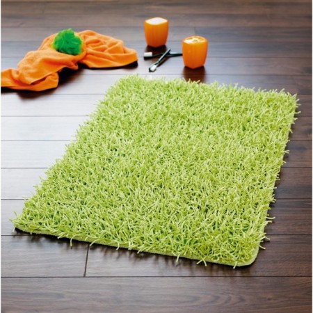 Bob bathroom mat, green, 50x50 cm-1