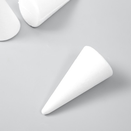 Foam blanks for creativity "cones" 11 cm set 3 pcs-2