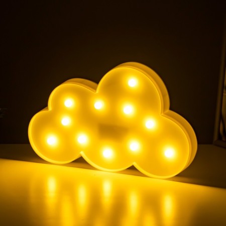 Night "Cloud" 11XLED batteries 2HAA MIX 29x3x18 cm Risalux-3
