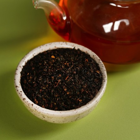 Black tea "The best dad in the world", taste: lemon, 100 g.-1
