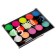 Professional aquagim for the face and body, 15 neon colors + 2 brushes