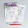 Engraving "fluffy kitten" A5, with a metallic effect "holography"