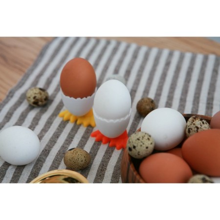 Egg stand "Duck stories", color orange color-7