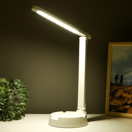 Table lamp "Office" LED 3 modes 5W USB white 15.5x30x36 cm Risalux-4
