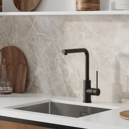 Mixer for the kitchen IDDIS RULE RULBLLL0I05, black matte-4