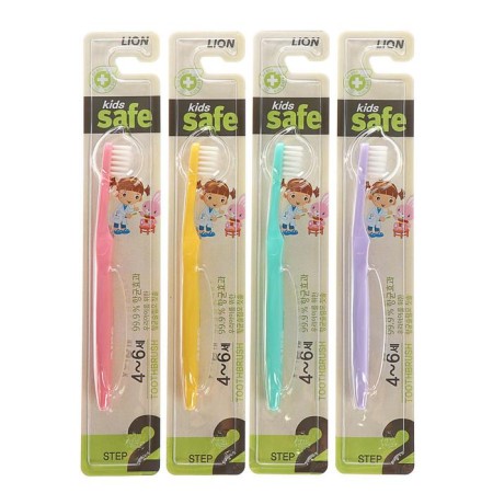 Kids Safe Toothbrush, Children, 4-6 years old, mix-1