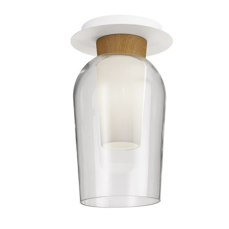 Ceiling lamp mantra Nora, E27, 1x20W, 340 mm, white color, tree