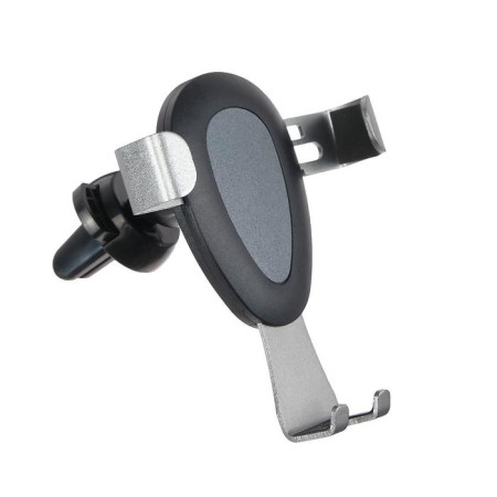 Cartage phone holder, selfless 6-9 cm, black and gray